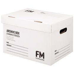 FM ARCHIVE BOX WHITE STANDARD