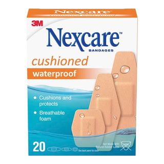 Nexcare Bandages Cushioned Waterproof 20