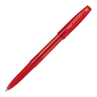 PILOT PEN SUPERGRIP-G STICK MEDIUM RED