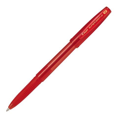 PILOT PEN SUPERGRIP-G STICK MEDIUM RED