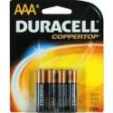 ALKALINE BATTERY AAA 1.5V PKT/4 DURACELL