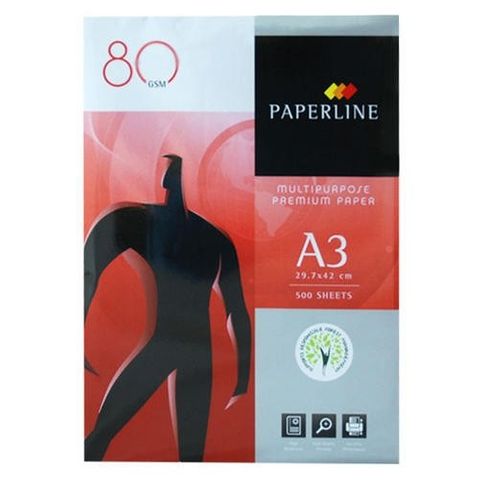 COPY PAPER PAPERLINE A3 80GSM WHITE