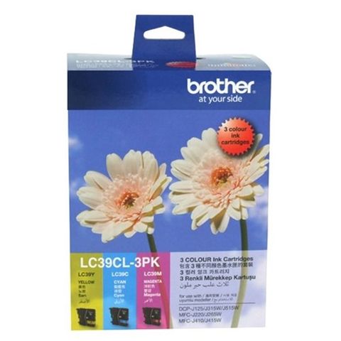 INK CARTRIDGE BROTHER LC-39CL3PK COLOUR