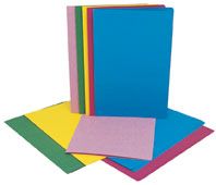 FILE FOLDER COLOURED F/CAP FM BLUE PKT50