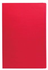 FILE FOLDER COLOURED F/CAP FM RED PKT/50