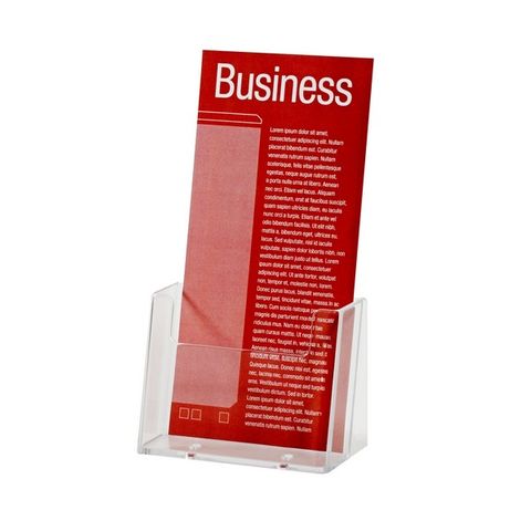 BROCHURE HOLDER ESSELTE CLEAR DL 1-TIER