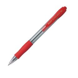 PILOT SUPERGRIP BALLPOINT PEN MED RED