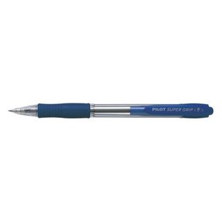 PILOT SUPERGRIP BALLPOINT PEN FINE BLUE