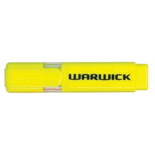 WARWICK HIGHLIGHTER STUBBY YELLOW