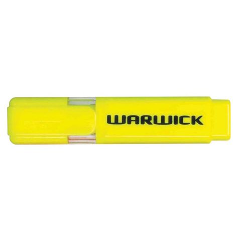 WARWICK HIGHLIGHTER STUBBY YELLOW