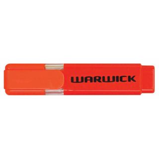 WARWICK HIGHLIGHTER STUBBY ORANGE