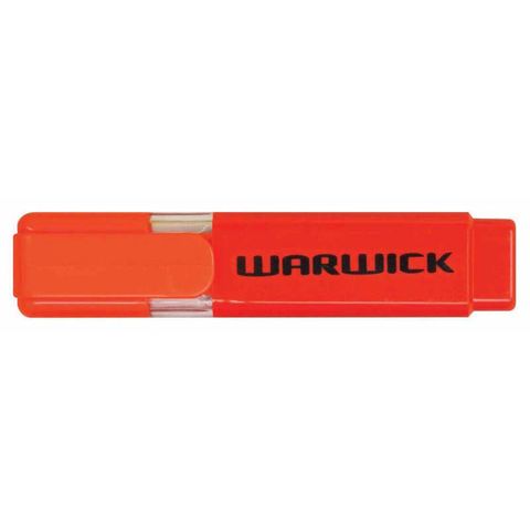 WARWICK HIGHLIGHTER STUBBY ORANGE
