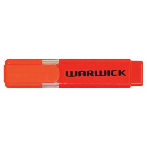 WARWICK HIGHLIGHTER STUBBY ORANGE