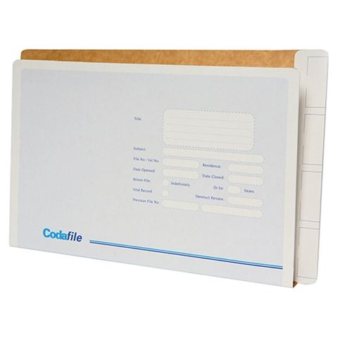 CODAFILE STD POCKET FILE 156205 BX50