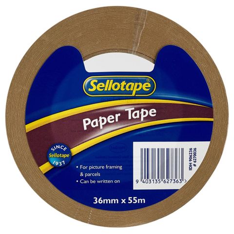 FLATBACK PAPER TAPE SELLOTAPE 6270 36MM