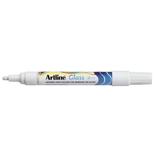 GLASS MARKER ARTLINE WHITE 4MM