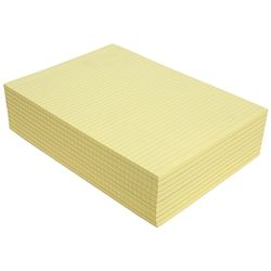 OLYMPIC TOPLESS PAD A4 YELLOW 80GSM