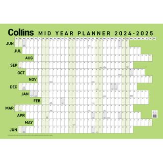 Collins Wall Planner M/y 24-25