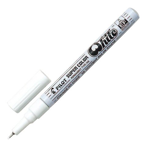 PILOT SUPER COLOUR PAINT MARKER X/F WHIT