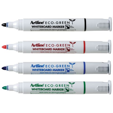 ARTLINE 527 ECO WBOARD MARKERS BLT PK4