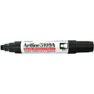 WHITEBOARD MARKER ARTLINE 5109A BLK 10MM