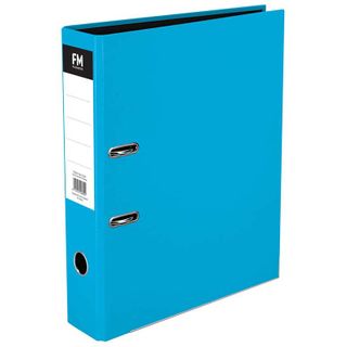 LEVER ARCH FILE FM VIVID F/CAP ICE BLUE