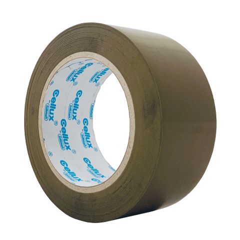 CELLUX PACKAGING TAPE TAN 48MMX100M