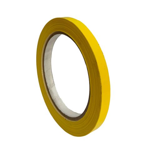 BAG SEALING TAPE YELLOW 9MM X 66M SELLOT