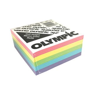 MEMO CUBE REFILL OLYMPIC HALF HEIGHT