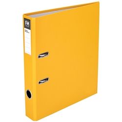 RADOFILE LEVER ARCH FILE A4 YELLOW 45MM