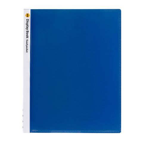 MARBIG INSERT CLEAR BOOK BLUE 40 PAGE