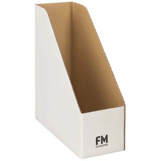 FM MAGAZINE FILE N03 WHITE 100x280x250MM