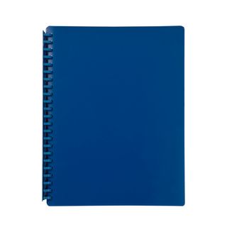MARBIG REFILLABLE DISPLAY BOOK 20P BLUE.