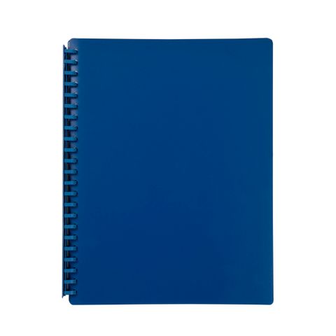 MARBIG REFILLABLE DISPLAY BOOK 20P BLUE.