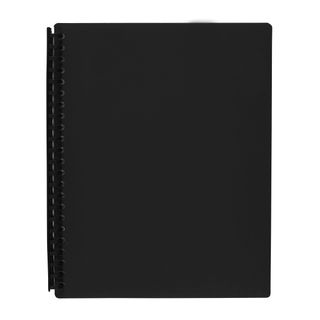 MARBIG REFILLABLE DISPLAY BOOK 20P BLACK