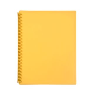 MBIG REFILLABLE DISPLAY BOOK 20P YELLOW.