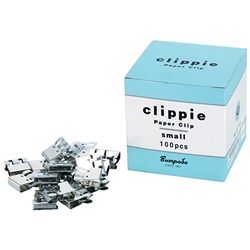 CLIPPIE PAPER CLIPS SILVER SMALL 30 SHT