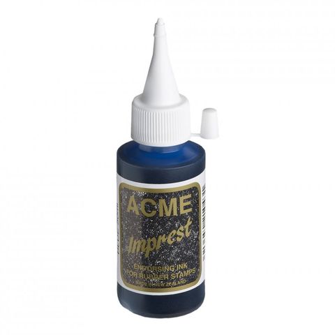 STAMP INK BLUE 50ML ACME