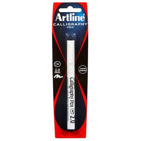 ARTLINE 242 CALLIGRAPHY PEN 2MM BLACK