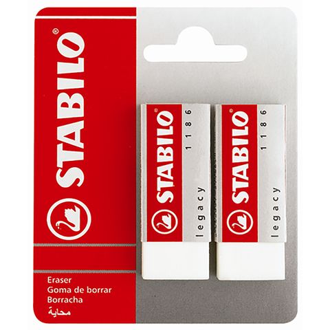 STABILO LEGACY ERASER LARGE CARD 2