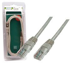 PATCH LEAD DIGITUS GREY 5M UNSHIELDED