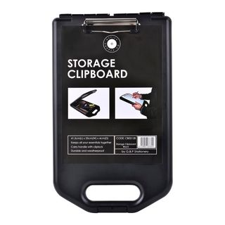 OSC STORAGE CLIPBOARD BLACK A4