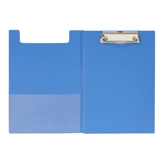 CLIPBOARD GBP A5 DOUBLE PVC BLUE