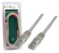 PATCH LEAD DIGITUS GREY 10M UNSHIELDED