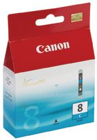 INKJET CARTRIDGE CANON CLI-8 CYAN