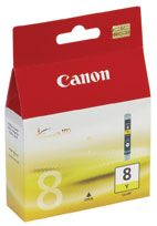 INKJET CARTRIDGE CANON CLI-8 YELLOW