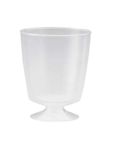 Goblet Wine Plastic 185ml 10 Pack