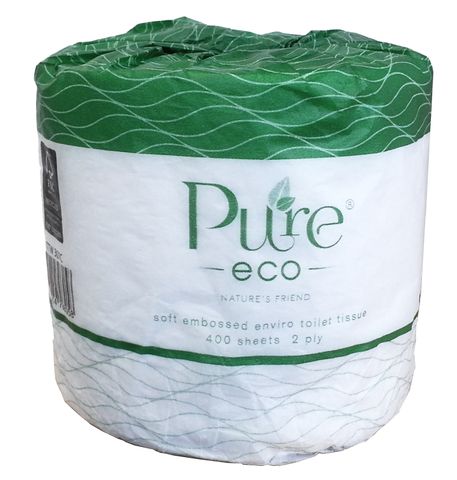 Tru Soft Toilet Tissue Recycled 400sht 2ply
