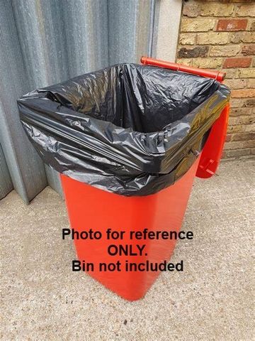 Transcontinental Wheelie Bin Liner 240L