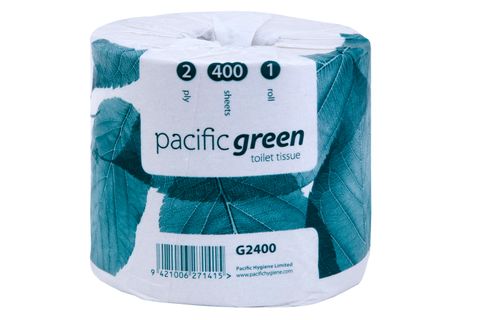 Green Recycled 2 ply Toilet Tis 48 Rolls